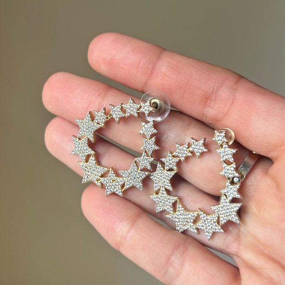 July 4th Star Earrings - Picture 4 of 10